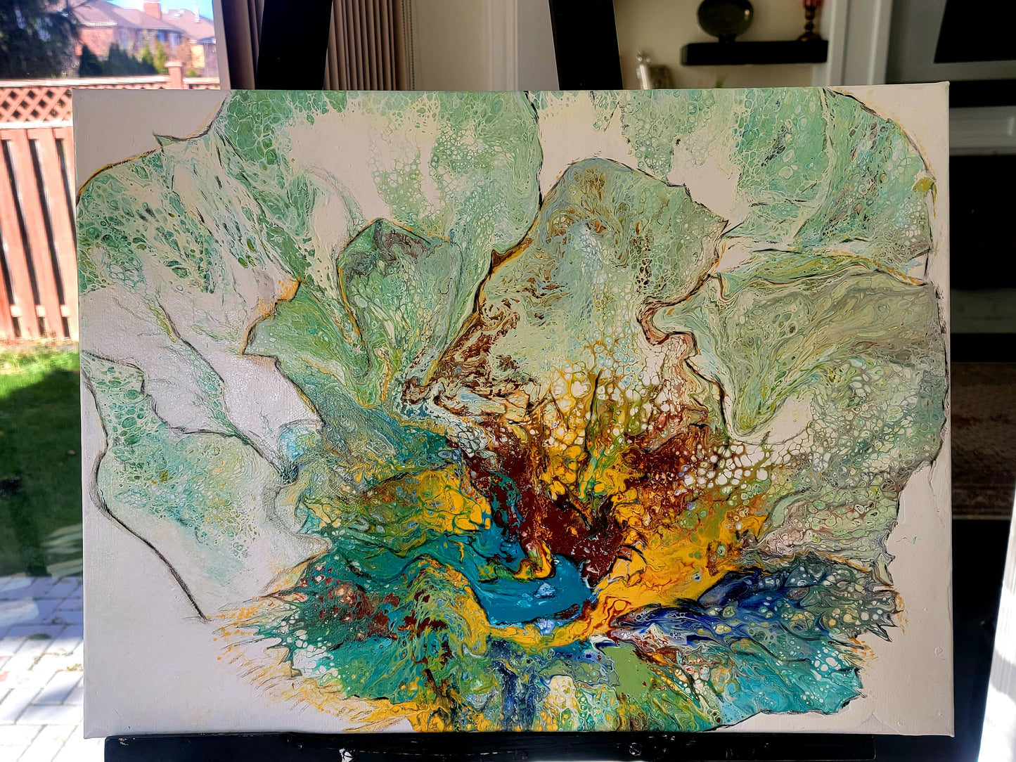 The Green Hawaiian flower