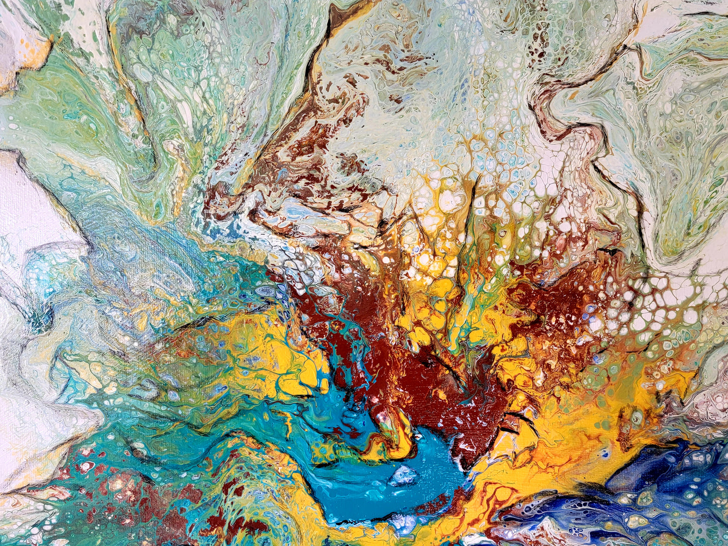 The Green Hawaiian flower