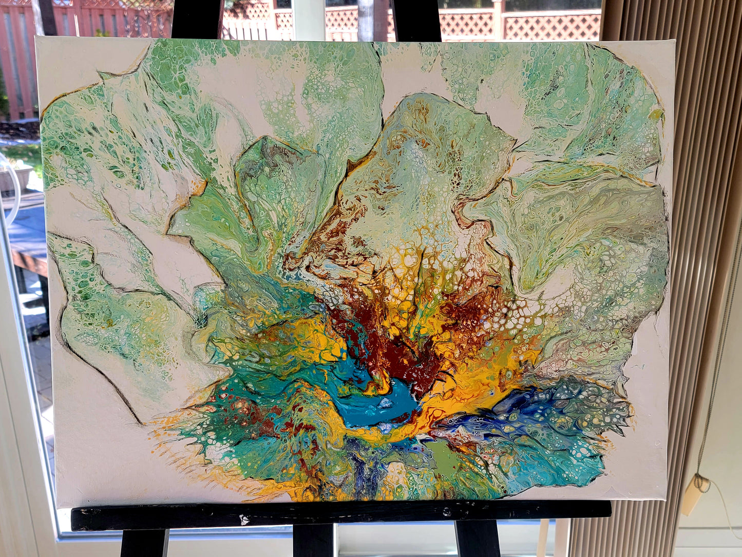 The Green Hawaiian flower